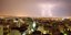 Αστραπές σχίζουν τον ουρανό της Θεσσαλονίκης