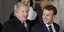 Ο νέος Βρετανός πρωθυπουργός με τον Γάλλο πρόεδρο Εμανουέλ Μακρόν