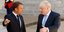 Ο Γάλλος πρόεδρος Μακρόν και ο Βρετανός πρωθυπουργός Τζόνσον
