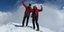 Οι δυο Ελληνες ορειβάτες στην κορυφή του Μάττερχορν