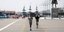 Ανδρες κάνουν πατίνι στη Θεσσαλονίκη