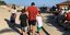 Ο Αλέξης Τσίπρας με τα παιδιά του σε διακοπές στη Βαρκελώνη