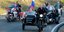 O Ρώσος πρόεδρος Πούτιν βολτάρει με μηχανή σε δρόμους της Κριμαίας 