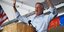 Ο δήμαρχος της Νέας Υόρκης Μπιλ ντε Μπλάζιο σε πρόσφατη προεκλογική του συγκέντρωση στη Βόρεια Καρολίνα 