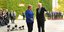 H γερμανίδα καγκελάριος Μέρκελ και ο Βρετανός πρωθυπουργός Τζόνσον