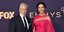 Ο Μάικλ Ντάγκλας και η σύζυγός του Κάθριν Ζέτα Τζόουνς στα βραβεία Emmy /