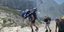 Ορειβάτης στο Mont Blanc