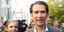 Ο ηγέτης του Λαϊκού κόμματος της Αυστρίας Σεμπάστιαν Κουρτς ανήμερα των εκλογών