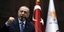 O Τούρκος πρόεδρος Ταγίπ Ερντογάν απευθυνόμενος σε βουλευτές του κόμματός του