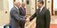 Ο Γιώργος Παπανδρέου με τον πρόεδρο της Κίνας