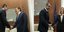 Στιγμιότυπα από τις συναντήσεις του πρωθυπουργού με τον Αλέξη Τσίπρα και τη Φώφη Γεννηματά
