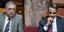 Ο υπ. Εσωτερικών Τάκης Θεοδωρικάκος και ο πρωθυπουργός Κυριάκος Μητσοτάκης στη Βουλή 