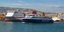 Φέρι μποτ στο λιμάνι του Πειραιά. 
