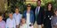Ο Ντόναλντ Τραμπ τζούνιορ με τα παιδιά του και την νέα του σύντροφο
