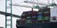 Φορτηγό πλοίο στο λιμάνι του Λος Άντζελες