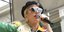 H Lady Gaga σε πρόσφατη live εμφάνισή της με στρατιωτικό μπερέ και γυαλιά ηλίου
