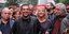 Ο Αλέξης Τσίπρας στην πρώτη γραμμή του μπλοκ του ΣΥΡΙΖΑ στην πορεία για το Πολυτεχνείο