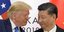 Ο πρόεδρος των ΗΠΑ, Ντόναλντ Τραμπ και ο πρόεδρος της Κίνας, Σι Τζινπίνγκ 
