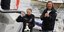 H 16χρονη Σουηδή ακτιβίστρια Γκρέτα Τούνμπεργκ με τον πατέρα της Σβάντε