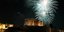 Πυροτεχνήματα πάνω από την ακρόπολη για το νέο έτος