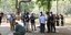 Αστυνομικοί κάνουν έρευνα σε πάρκο στην Τζακάρτα