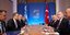 Μητσοτάκης και Ερντογάν με υπουργούς σε σύσκεψη