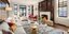 Το σαλόνι της νέας κατοικίας του Giorgio Armani