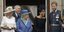 Η Καμίλα Πάρκερ Μπόουλς πλάι στη Βασίλισσα Ελισάβετ και τους Μέγκαν Μαρκλ και πρίγκιπα Χάρι