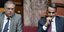 Ο υπ. Εσωτερικών Τάκης Θεοδωρικάκος και ο πρωθυπουργός Κυριάκος Μητσοτάκης στη Βουλή -Φωτογραφία: ΚΟΝΤΑΡΙΝΗΣ ΓΙΩΡΓΟΣ EUROKINISSI