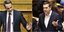 Κυριάκος Μητσοτάκης και Αλέξης Τσίπρας στη Βουλή
