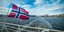 Σημαία της Νορβηγίας σε καράβι