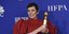 Η Ολίβια Κόλμαν με το βραβείο καλύτερης ερμηνείας στις Χρυσές Σφαίρες
