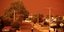 Πυρκαγιές στην Αυστραλία πορτοκαλί ουρανός