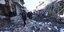 Συντρίμμια σε περιοχή της Συρίας μετά από έκρηξη