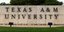 Πινακίδα του πανεπιστημίου του Τέξας