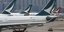 Αεροπλάνο των Cathay Pacific που αντιμετωπίζει οικονομική δυσπραγία εξαιτίας του κορωνοϊού