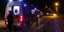 Ασθενοφόρο νύχτα στην εθνική οδό σε τροχαίο δυστύχημα