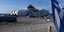 Εικόνα από το λιμάνι της Πάτρας το μεσημέρι της Δευτέρας 24 Φεβρουαρίου