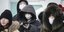 Κινέζοι τουρίστες φορούν μάσκα κατά την διαμονή τους στη Ρωσία