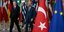 O πρόεδρος της Τουρκίας, Ερντογάν και του Ευρωπαϊκού Συμβουλίου, Σαρλ Μισέλ 