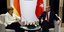 Η Γερμανίδα καγκελάριος Μέρκελ και ο Τούρκος πρόεδρος Ερντογάν 