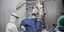Γιατροί με μάσκα και στολή σε νοσοκομείο αντιμετώπισης κρουσμάτων κορωνοϊού στην Ιταλία