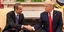Ο Κυριάκος Μητσοτάκης με τον Ντόναλντ Τραμπ