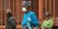 Γυναίκα στην Αφρική με μάσκα ενάντια στον κορωνοϊό