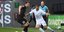 Φάση από αγώνα ποδοσφαίρου στην Bundesliga