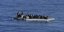 Φουσκωτή βάρκα με μετανάστες ανοιχτά της Λιβύης