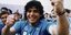 Ο Ντιέγκο Μαραντόνα πανηγυρίζει το πρώτο του πρωτάθλημα με τη Νάπολι