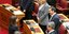 Σακελλαροπούλου και Τσίπρας στη Βουλή
