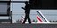Τα χρώματα της Γαλλίας στις ουρές αεροσκαφών της Air France σε αεροδρόμιο της χώρας