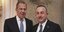Ο υπουργός Εξωτερικών της Ρωσίας, Σεργκέι Λαβρόφ, με τον Τούρκο ομόλογό του Μεβλούτ Τσαβούσογλου